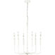 Savanne 6 Light 24.1 inch Textured White Chandelier Ceiling Light